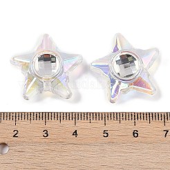UV Plating Transprent Acrylic Beads&nbsp;OACR-S145-02