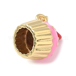Brass Enamel Pendants&nbsp;X-KK-L239-045G-02