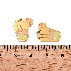 Ion Plating(IP) 304 Stainless Steel Pendants&nbsp;STAS-S140-10G