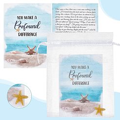 DIY Starfish Smiling Wisdom Thank You Gift Kit&nbsp;DIY-OC0009-66