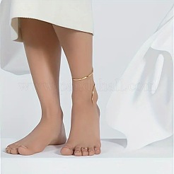 Polishing Bend Iron Cuff Anklets&nbsp;WG00C9B-01