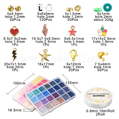 DIY Heishi Surfer Bracelet Making Kit&nbsp;DIY-YW0005-86