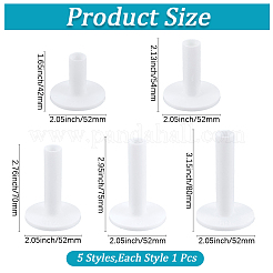 5Pcs 5 Styles Golf Rubber Tees Holder&nbsp;DIY-GF0012-94