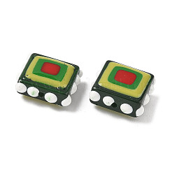 Baking Paint Glass Enamel Beads&nbsp;LAMP-S079-14G