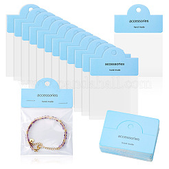 100Pcs Rectangle Clear Polypropylene Cellophane Bags&nbsp;CDIS-TA0001-36B