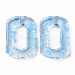 Transparent Acrylic Linking Rings&nbsp;OACR-N009-017A-04