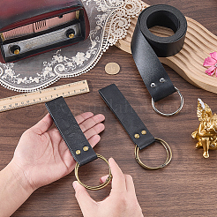 1Pc PU Leather Wrap Around Chain Belts&nbsp;AJEW-CL0003-70B