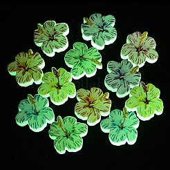 Luminous Printed Opaque Resin Beads&nbsp;RE-CBAC4C7-24