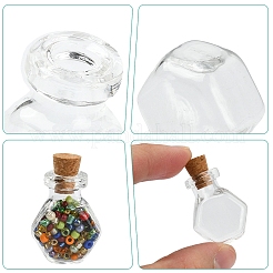 9Pcs 9 Styles Glass Bottles&nbsp;AJEW-YW0002-17