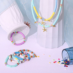 Stretch Bracelets and Pendant Necklace Jewelry Sets&nbsp;SJEW-SZ0001-005
