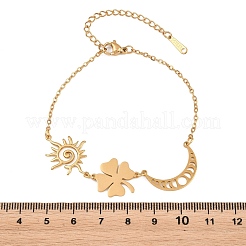 304 Stainless Steel Link Bracelets&nbsp;SA-CBA7739-03G