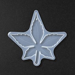 DIY Leaf Hanging Coaster Silicone Molds&nbsp;DIY-P070-A02