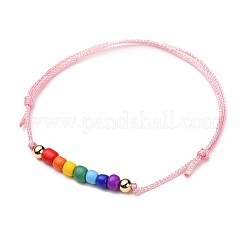 Adjustable Polyester Cord Bracelets&nbsp;BJEW-JB05752