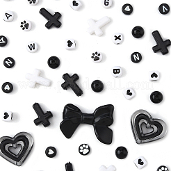 11 Styles Opaque Acrylic Beads&nbsp;SACR-FS0001-42
