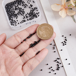 Natural Black Spinel Beads Strands&nbsp;G-PH0034-13