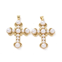 Plastic Imitation Pearl Pendants&nbsp;KK-G453-16G