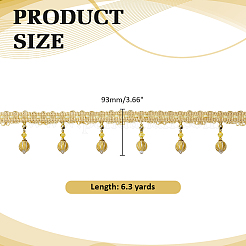 Curtain Plastic Beaded Fringe Trim&nbsp;OCOR-ME0001-23A