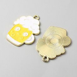 Alloy Enamel Pendants&nbsp;ENAM-CJC0010-31C