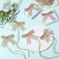 Christmas Polyester Bowknot for Gift Box Decoration&nbsp;AJEW-WH20033-136A
