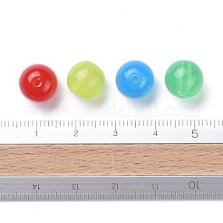 Imitation Jade Acrylic Beads&nbsp;SACR-S188-10mm-M