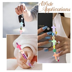 16Pcs 8 Colors Silicone Beads&nbsp;SIL-CJ0003-22