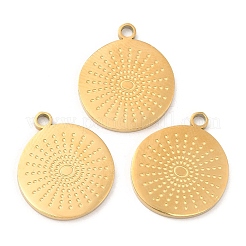 Ion Plating(IP) 316L Surgical Stainless Steel Pendants&nbsp;STAS-D078-16G