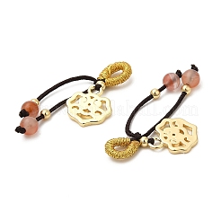 Brass Lock Pendant Decorations&nbsp;G-G008-13G