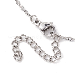 Tarnish Resistant Braided 201 Stainless Steel Macrame Pouch Necklace Making&nbsp;NJEW-JN04717