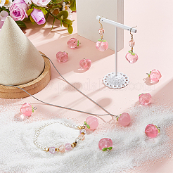 30Pcs 3 Styles Transparent Acrylic Pendants&nbsp;TACR-FH0001-19