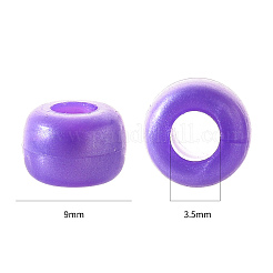Plastic Pearlized Beads&nbsp;KY-YW0001-09