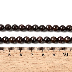 Garnet Round Beads Strands&nbsp;G-O081-01-6mm