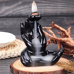Ceramics Decorative Backflow Incense Burner Buddha's Hand Incense Holders Decoration Gift&nbsp;JX850A