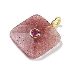 Natural Mixed Gemstone Faceted Pendants&nbsp;G-C274-03-G