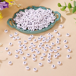 500Pcs Acrylic Beads&nbsp;SACR-TA0001-55T