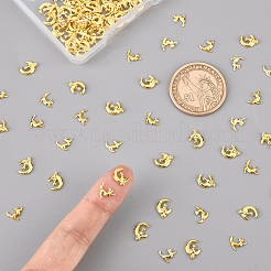 120Pcs 2 Style Alloy Cabochons&nbsp;FIND-OC0001-49