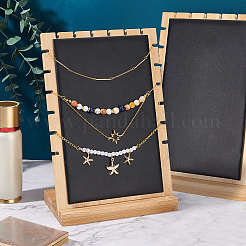 2 Bags Bamboo Wood Multiple Necklace Display Stands&nbsp;NDIS-PH0001-10C