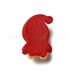 Christmas Theme Opaque Resin Cabochons&nbsp;RESI-C023-01F