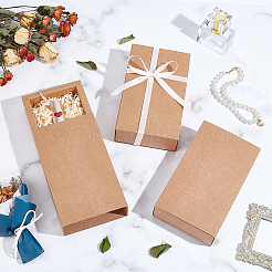 Kraft Paper Storage Gift Drawer Boxes&nbsp;CON-WH0095-56C