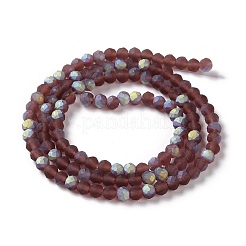 Imitation Jade Glass Beads Strands&nbsp;EGLA-YW0003-19B-10