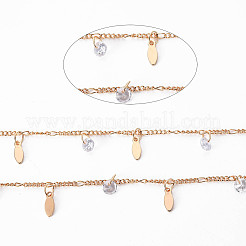 Handmade Brass Curb Chains&nbsp;CHC-S012-041