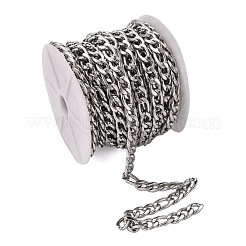 Tarnish Resistant 304 Stainless Steel Mother-Son Figaro Chains&nbsp;CHS-A003H-2.3NK