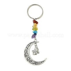 Tibetan Style Alloy Keychain&nbsp;KEYC-JKC01080