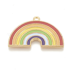 Alloy Enamel Pendants&nbsp;X-ENAM-S115-030