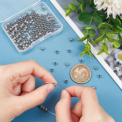 200Pcs 201 Stainless Steel Spacer Beads&nbsp;STAS-UN0054-11