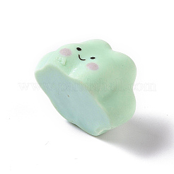 Cute Opaque Resin Cabochons&nbsp;RESI-L037-02G