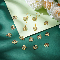 120Pcs Tibetan Style Alloy Pendants&nbsp;FIND-UN0007-20AG