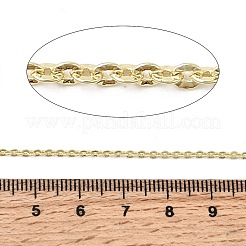 Brass Textured Cable Chains&nbsp;CHC-Z002-01G