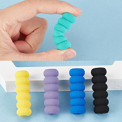 120Pcs 10 Colors EVA Foam Pencil Gripper&nbsp;AJEW-GF0006-31B