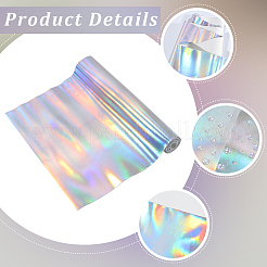 Laser PU Leather Fabric&nbsp;AJEW-WH20816-059D