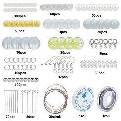 865Pieces DIY Glass Jewelry Kits&nbsp;DIY-SC0015-16D